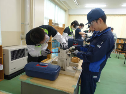 富山県警察学校との交流会